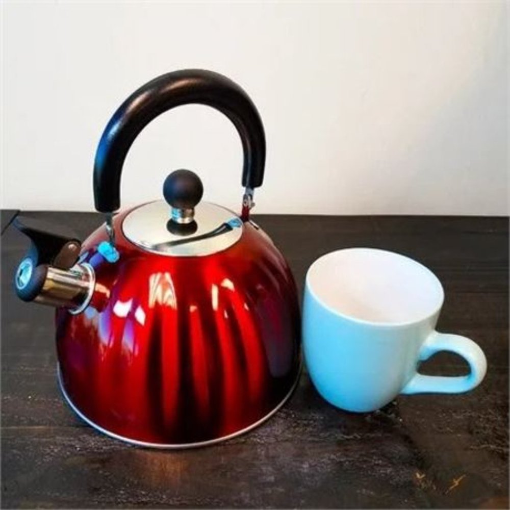 Gibson Mr. Coffee 2.1 qt. Kettle - Stainless Steel Whistling